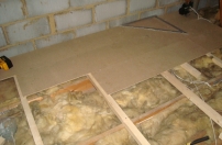 Loft Flooring / boarding in progress