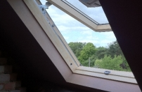 Loft window fitted