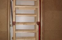 Completed loft ladder