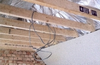 Loft roof insulation