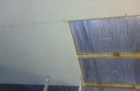 Loft roof insulation 