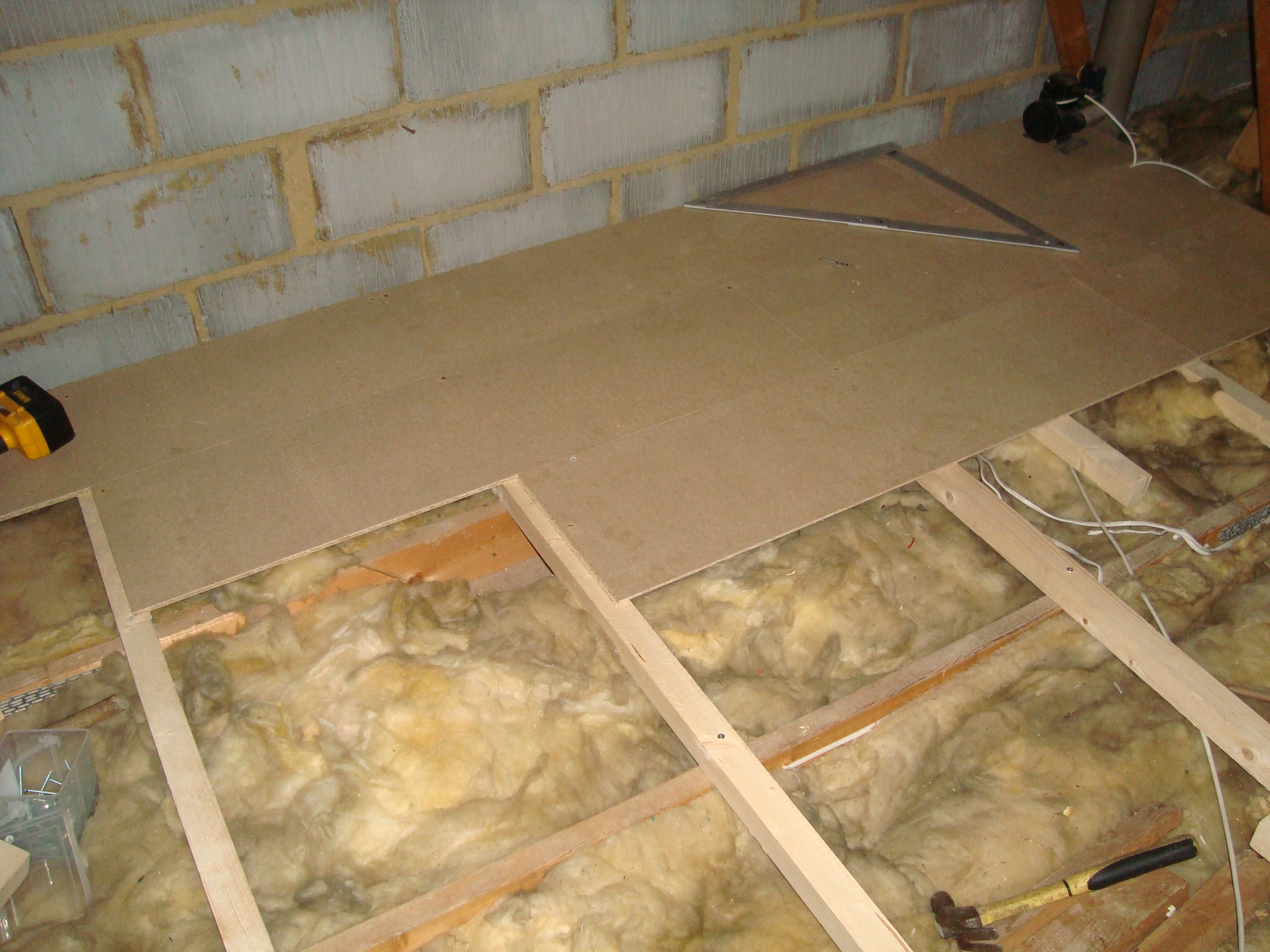 New loft boarding and insulation