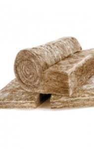 Rolls of loft insulation