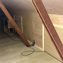 plywood roof finish