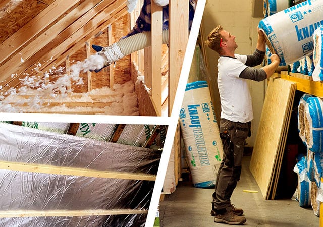 different types of insulation