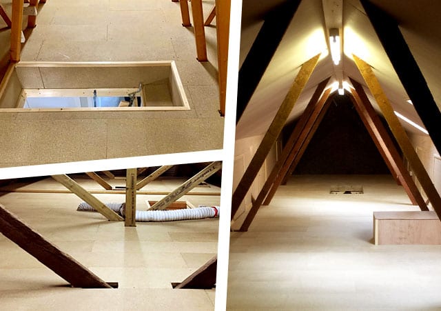 Different types of loft boarding