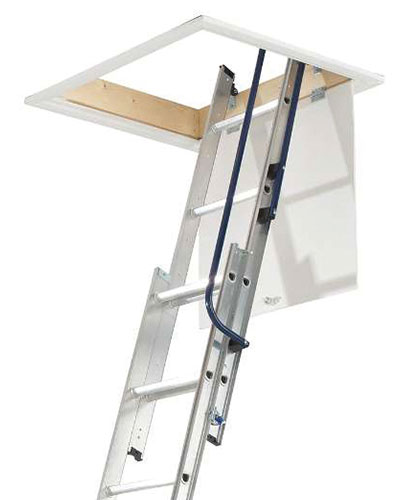 sliding loft ladder