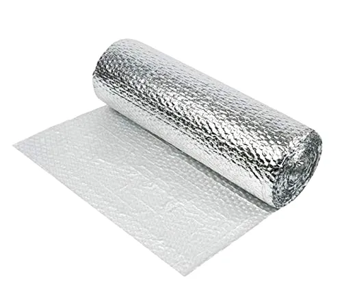 A roll of foil insulation